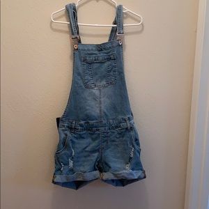 S.O.N.G maternity short overalls